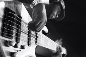 Jason Foster Jason playing a 6 string bass